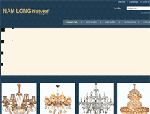 Tablet Screenshot of netvietlighting.com